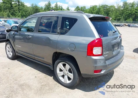 2012 Jeep Compass Sport из США, поврежденный, VIN 1C4NJDBB6CD576908